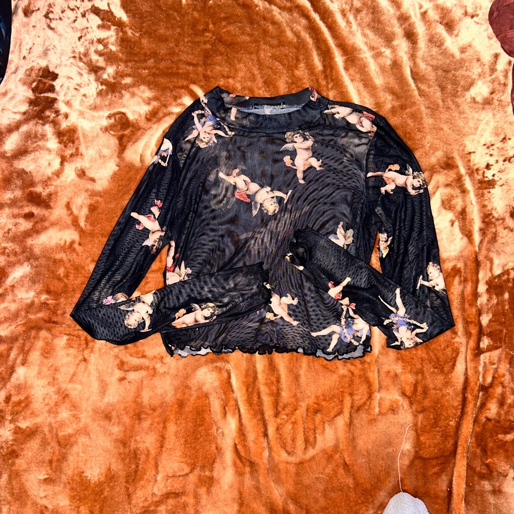 angel crop top
